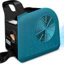 High Velocity Floor Drying Fan for Cooling, 355 CFM Air Mover Blower Fan for Job Site and Home, 3 Speeds Portable Industrial Fans for Garage, Shop, Patios, Attic, Blue