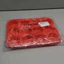 CAKETIME 12 Cups Silicone Muffin Pan - Nonstick Cupcake Pan 1 Pack Regular Size Silicone Mold for Baking