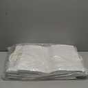 Bag Dream Kraft Paper Bags 13x7x17 50Pcs White Gift Bags with Handles Bulk Large for Shopping, Party Favors, Retail, Merchandise, Grocery Recyclable Paper Sacks