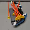 TEMI Bow and Arrow Set for Kids - Archery Toy Set - LED Light Up with Suction Cup Arrows, Target & Quiver, Indoor and Outdoor Toys for Children Boys Girls