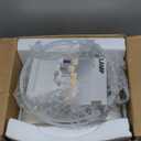 Reaketon 20" Small Bedside Table Lamps for Bedroom Set of 2, Modern Lamps for Night Stands, Farmhouse Table Lamps for Living Room, Home Office and Hallways, White