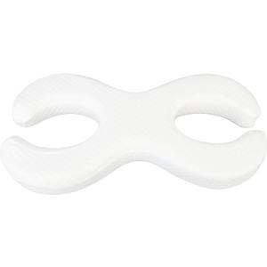 Side Sleep Pillow Face Concave Design Ear Face Pillow Removable and Washable Face Pillow Side Sleep Pillow for Side Sleepers (White)