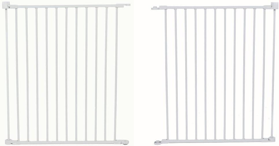 2-Pack Extensions for Pet Yard/Super Gate White