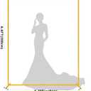 Wokceer Backdrop Stand Square Wedding Arch 6.6FT x 5.2FT Gold Metal Balloon Arch Backdrop Stand for Wedding Ceremony Birthday Party Baby Shower Photo Booth Background Decor