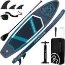 AIR-STONE 10'6 450 lb CapacityInflatable Stand Up Paddle Board with sup Accessories Including Backpack, Repairing Kits, Non-Slip Deck, Leash, 3 Fins, Paddle and Hand Pump