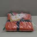 Eddie Bauer - Full Sheet Set, Washed Percale Bedding Set with Deep Pockets, Super Soft, 100% Luxury Cotton with Smooth Percale Weave (Percale Orange, Full)