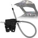 Rear Trunk Lid Tailgate Latch Lock Compatible with Tesla Model S 2012-2021/Model X 2016-2021 Replace 6006654-00-B Rear Cover Lock Machine Trunk Door Lock Actuator