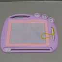 AiTuiTui Magnetic Drawing Board Toddler Toys for Girls Gifts, Erasable Sketch Writing Doodle Pad Travel Games for Kids in Car, Early Education Learning Skill Development Toys for Kids Toddlers (Purple)