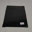 ABS Plastic Sheet 12" x 16" x 0.060" Thick Black Moldable Flexible Thermoplastic Panel 1/16" Thick (1.5mm) for Craft Projects, Robotics Competition - Textured & Smooth Surface, Pack of 2