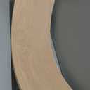 Fitvids Balance Board, 32 Inch Wooden Wobble Board, Montessori Rocker Yoga Curvy Board Natural Wood, Open Ended Learning Toy, Sensory Play Equipment for Office & Classroom, Multiple Colors (Midnight)