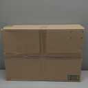 DEXI Front Door Mat Outside Entrance19x30 Rubber Floor Doormat Heavy Duty Non Slip, Dirt Trapper Waterproof Exterior Entry Mats All Weather for Patio Entryway Drainage, Black (1'7" x 2'6" (Rectangular))