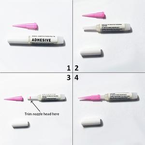 Glue and Nozzles for Cat Nail Caps 
