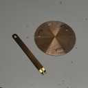 Heat Diffuser Plate, Stainless steel with aluminum interlayer Induction Adapter Plate with Removable Handle for Electric Gas Stove Cooking 6.3inch