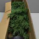 5FT Artificial Topiary Trees for Outdoor Front Porch Dcor, Real Touch Norfolk Pine Tree, UV Rated Fake Potted Plants for Indoor and Outdoor Use