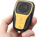 Inwa Wearable Bluetooth Speaker, Clip-on Wireless Portable Speakers, IP67 Waterproof Clip Speaker, Built-in Mic for Hands-Free Music/Calls, Mini Speaker for Work/Home/Outdoor(Yellow)