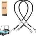 10L0L Golf Cart Brake Cable for Club Car DS 1981-1999 Gas & Electric, 42" Long, Driver & Passenger Side, Replace OEM 1011125 1011403 1016761-01 101676101