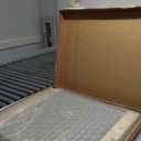 Shed Ramps 1 Pc, 29" x 24" Shed Ramp for Riding Mower & Lawn Equipment, 750 lbs Capacity Anti-Slip Punch Plate Ramp for Garages, Barns, Metal Storage Ramps for Wheelchairs, ATV, Lawnmower, Golf Cart