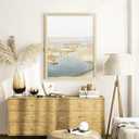 18x24 Picture Frame Set of 4, Natural Solid Wood Frames, for Wall