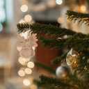 BESPORTBLE Holiday Decoration Pendants 20Pcs Paintable Wood Reindeer Ornaments with Jute Rope Rustic Natural Wood Slices for DIY Christmas Tree Craft Projects