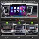 [4+64G] Android 13 Car Stereo with Wireless Apple Carplay & Android Auto for Toyota RAV4 2013-2018 10" Touchscreen Radio Upgrade, to Purchase High-Specification Protocol Wiring Harnesses