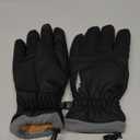 rivmount Winter Waterproof Ski Snow Warm Gloves for Women Men, Windproof Cold Weather Thermal with Touchscreen Fingers, for Running Driving Cycling Hiking Biking Outdoor Sports Daily Work (Medium, Black)