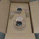 Anchor Hocking Heritage Hill 1/2 Gallon Glass Jar with Lid, Set of 2