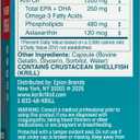 Kori Krill Oil Omega 3 Supplement, Antarctic Krill Oil with Superior Absorption vs Fish Oil, 1200mg Softgels, 30 Softgels, EPA & DHA