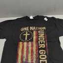 One Nation Under God Flag 4th Of July Patriotic Christian T-Shirt, S