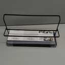 Selegna Baby Bottle & Dish Dryer - Space Saving Narrow Two Tier Tower Over Sink Instant Dry Rack (Black)