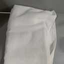 Ivory White Pinch Pleated Linen Curtains 102 Inch Long Memory Shape Training Pleat Drape with Hooks Rings Back Tab for Living Room Modern Neutral Cream Birch Semi Sheer 102 Inch Curtain