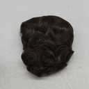 Short Black 1920s Wig for Women Gatsby roaring 20s Finger Wave Party Synthetic Full Vintage Wigs for Womens Lady Cosplay Costume Fancy Dress 1920 Flapper Wig (Dark Brown)