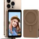 Wired Vlog Selfie Monitor Screen, USB-C mini Monitor for iPhone15/16 Rear Camera with Magnetic for Vlog Live Stream TikTok