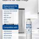 Waterspecialist DA29-00020B Samsung Water Filter for Refrigerators, Replacement for Samsung Water Filter DA29-00020B, HAF-CIN, RS25J500DSR, RF28HMEDBSR, HAF-CIN/EXP, RF4287HARS, RF28HFEDBSR, 3 Pack
