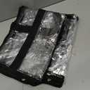 SGHUO Blanket Storage Bags 60L Extra Large Plastic Vinyl Clear Storage Bag for Clothes, Comforter, Bedding, Moving Bags with Zipper and Reinforced Handle (4pcs)