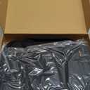 Amazon Basics Laptop Tablet Carrying Case with Shoulder Strap and Grab Handles, 14-inch, Black, Compartments for Storage