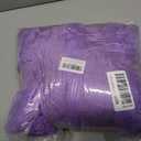 5pcs Purple Plush Car Seat Covers, Fluffy Seat Cushion Covers for Women, Thick Warm Winter Universal Car Seat Covers