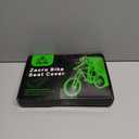 Zacro Bike Seat Cushion - Gel Padded Bike Seat Cover for Men Women Comfort, Extra Soft Exercise Bicycle Seat Compatible with Peloton, Outdoor & Indoor Bike Saddles (Black)