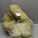 Washable Floor Pillow Cushion for Adults, Meditation Cushion Pillow, Large Square Floor Sitting, Removable Tufted Corduroy Cover, for Tatami Living Room or Yoga, 22x22 Inch, 2Pack, Machine Washable