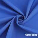 homing Rectangle Table Cloth Cover, Waterproof Polyester Elastic Fitted Tablecloth, Fits for 8 Foot Folding Tables, Washable Table Protector for Picnic, Camping, Outdoor (Blue, 36" x 96")