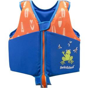SwimSchool Kids Swim Trainer Vests for Toddlers Ages 2-6  Boys/Girls  Multiple Colors/Styles  Learn to Swim Floaties