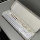 Barrina T5 Grow Lights, Full Spectrum, 2ft 80W (8 x 10W, 500W Equivalent), LED Grow Light Strip for Greenhouse, Plant Grow Shelf, Plug and Play Easy Installation, Yellow, 8-Pack (2FT-White Cover)