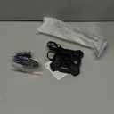 KDD Gaming Headphones Stand, Rotatable Headset Stand with Light Modes - Controller Holder with 2 USB Charging Ports and 3.5mm - Earphone Hanger Accessories for Desktop Gamer(Black)