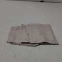 Amazhiyu Pure Linen Dinner Napkins Washable Reusable, 17x17inch (4PCS)