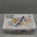 Vacuum Sealer For Food (Compact Vacuum Sealers+ 30 Reusable Vacuum Bags), Powerful Handheld Vacuum Sealer for 10X Preservation & Fresh (Medium)