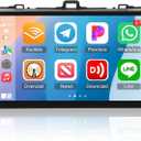 Android Stereo for Toyota Corolla 2009-2013 - Wireless Carplay & Android Auto, [2+64G] 9 Inch Touch Screen Corolla Radio - Mirror Link/WiFi/GPS Navigation/EQ/Dual USB/SWC + AHD Backup Camera