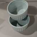 Silicone Ramekins 8 oz Oven Safe, 2Pcs Creme Brulee Ramekins 8 oz, 4 inch Silicone Ramekin for Baking Souffle, Custard, Pudding