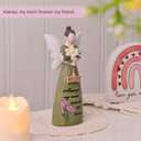 Mom Birthday Gifts,Mom Friend Birthday Gifts for Women,Mothers Figurine Gifts,Angel Figurine for Mothers Day,Sculpted Hand-Painted Figurine