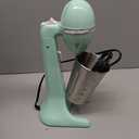 Hamilton Beach DrinkMaster Electric Drink Mixer, Retro Milkshake Maker & Milk Frother, 2 Speeds, Extra-Large 28 oz. Stainless Steel Cup, Mint