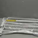 Regalo Safety 29-38.5" Baby Gate for Doorways & Bottom of Stairs, Pressure Mounted Baby Gate with Door for Babies, Toddlers & Pets, Tested & Safe for 30 Years, American Designed, American Owned, White