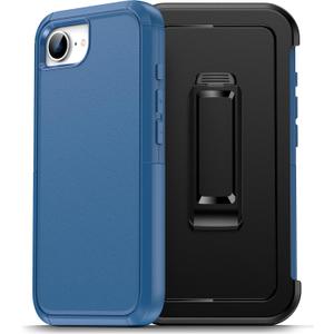 Magnetic for iPhone 17 Case with Blet Clip, Compatible with Magsafe,2X Screen Protector,Military-Grade Protection, Drop-Proof Phone Cover for iPhone 17 6.3 inchs, Blue